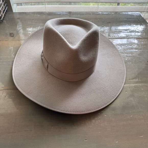 Lack of Color Gray Australian Wool Rancher Hat Wide Brim